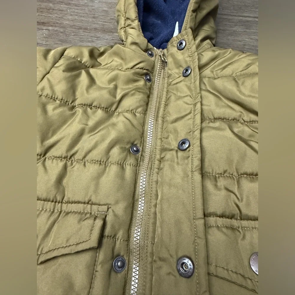 Little Me Aviator Jacket Snap and Zip Closure Boys Toddler 18M